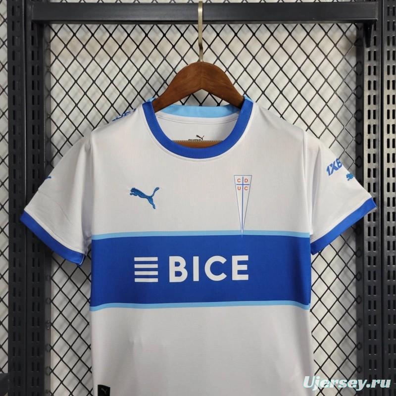 24/25 Kids Deportivo Universidad Catolica Home Jersey