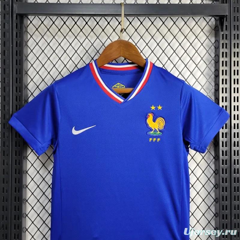 24/25 Kids France Home Jersey