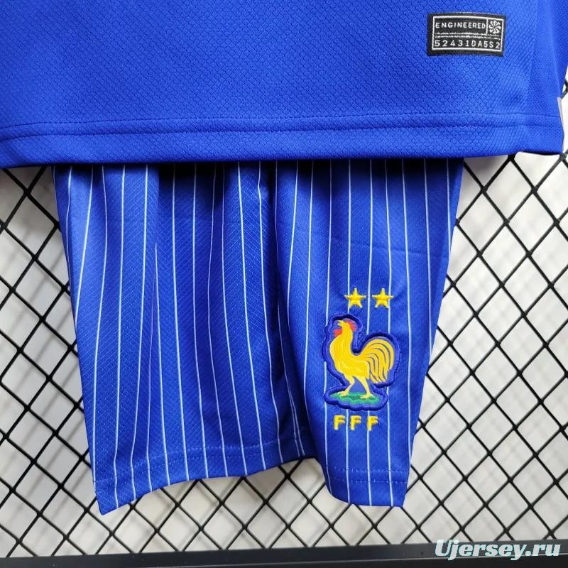 24/25 Kids France Home Jersey