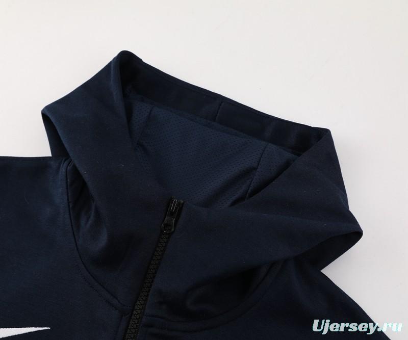 23/24 Tottenham Hotspur Full Zipper Hoodie Jacket+Pants