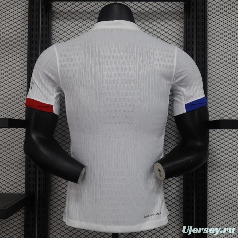 Player Version 24/25 PSG Away White Jersey