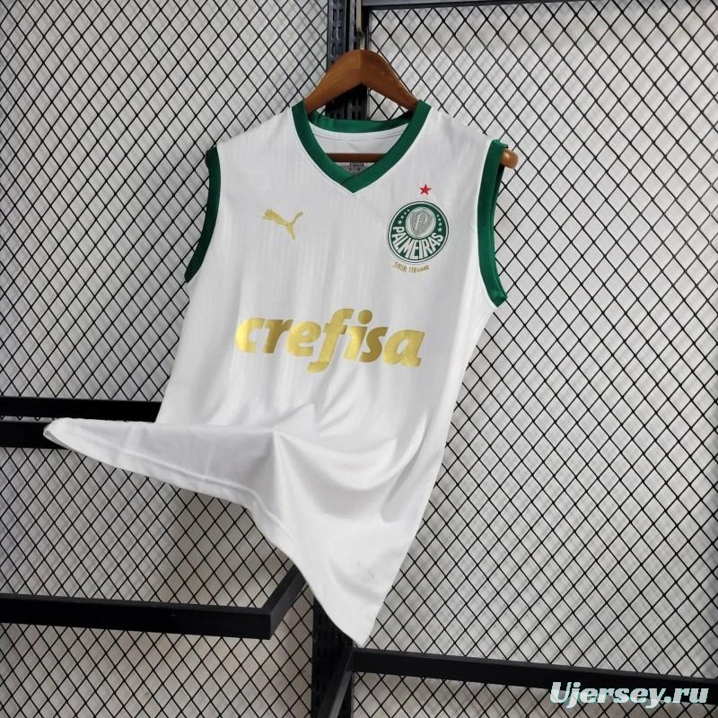 24/25 Palmeiras Away White Vest Jersey