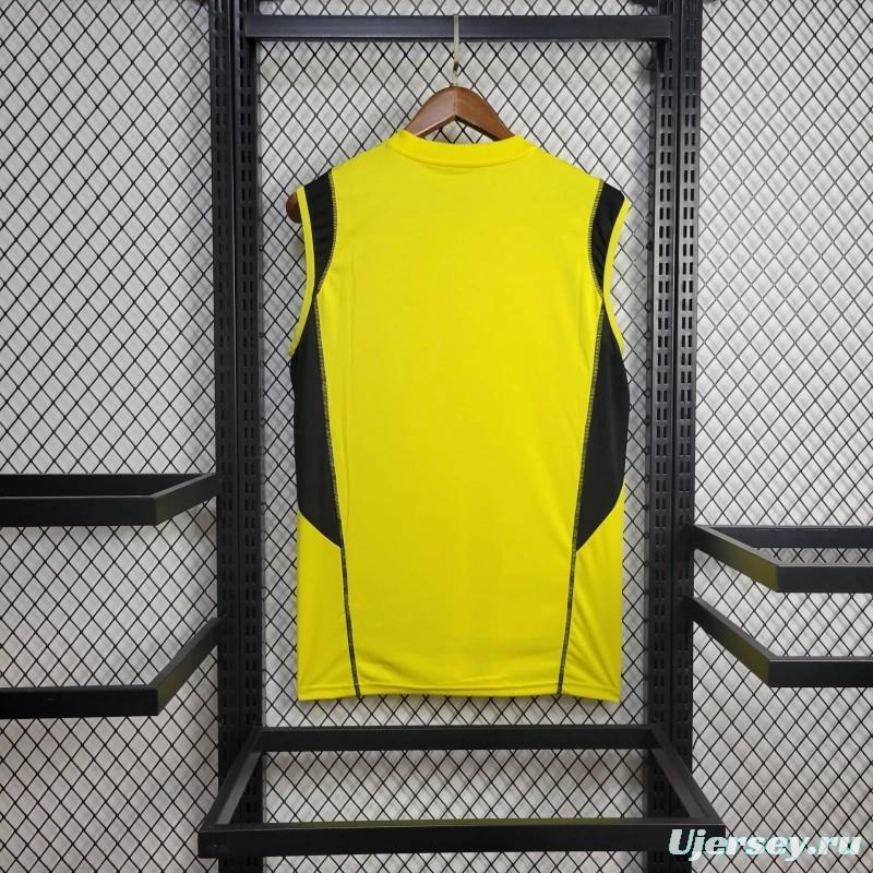 24/25 Flamengo Yellow Vest Training Jersey