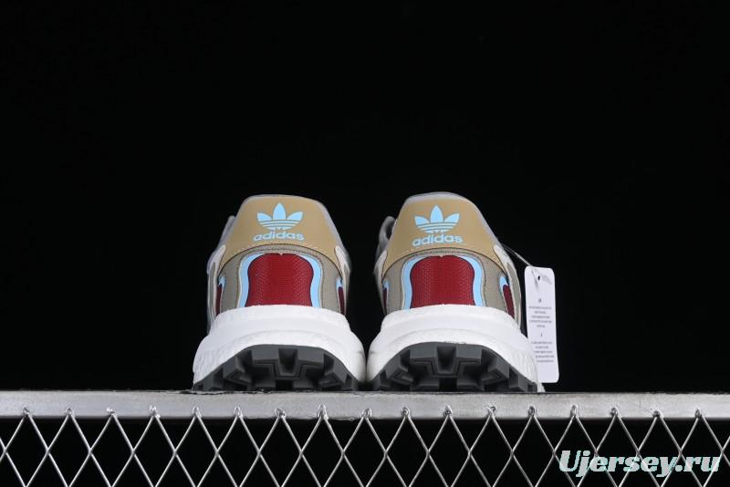 Adidas Retropy P9 GW9333 Running Shoes with Thick Popcorn Sole