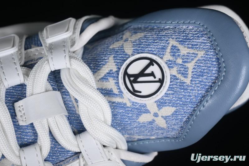 Louis Vuitton Archlight Sneakers with Wave-shaped Sole and Oversized Tongue - MBJ0