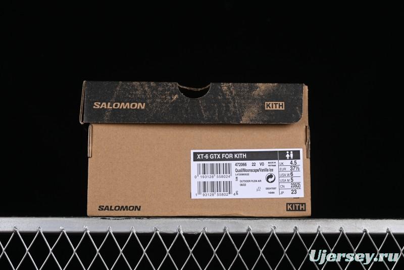 Salomon XT-6 GTX Outdoor Trail Running Shoes - 472066-22