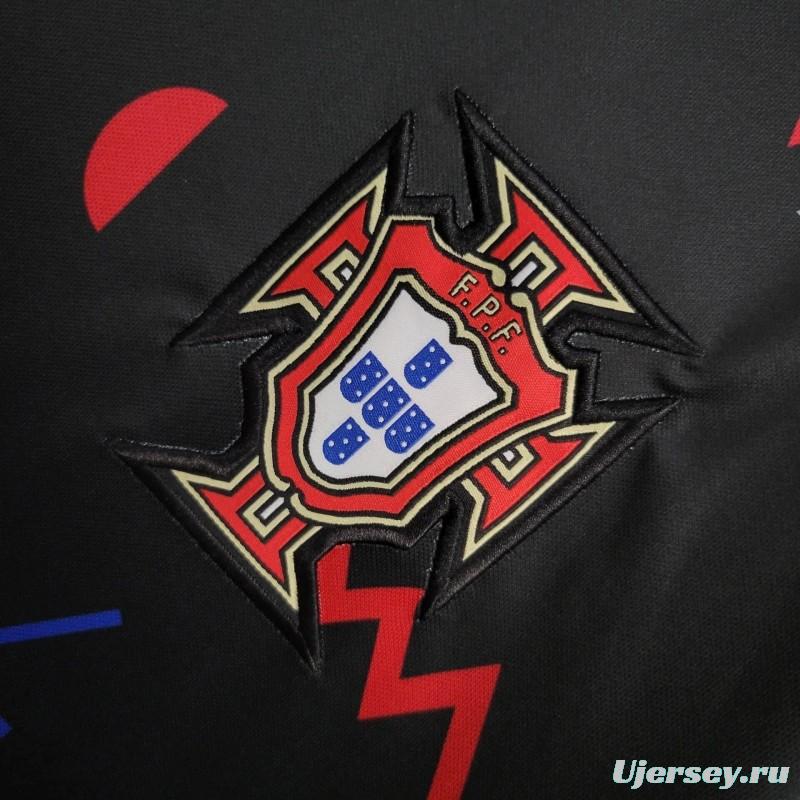 2024 Portugal Pre-match Small Geometric Patterns Jersey