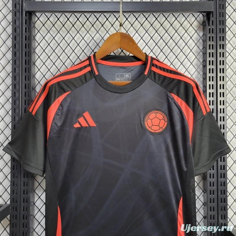 2024 Colombia Away Black Jersey