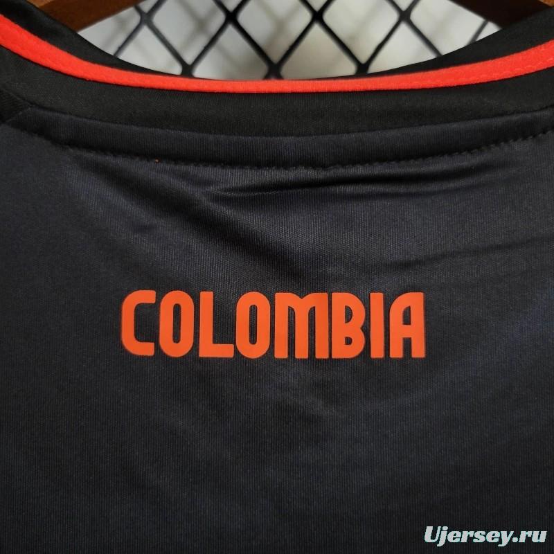 2024 Colombia Away Black Jersey