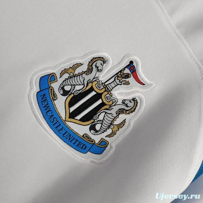 Retro 99/00 Newcastle United Away White Jersye
