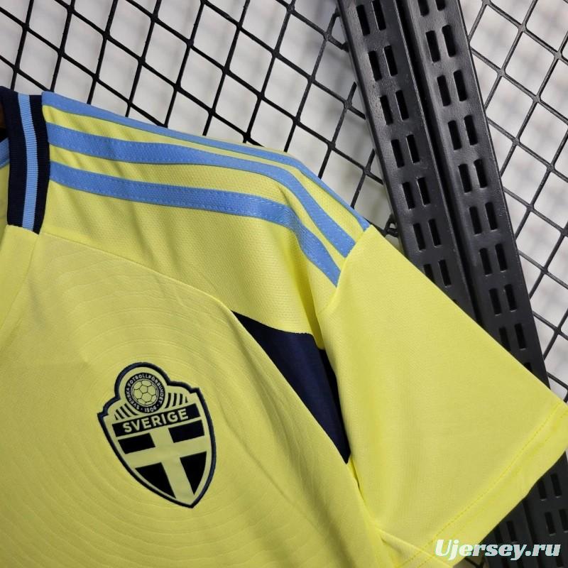 2024 Sweden Home Jersey