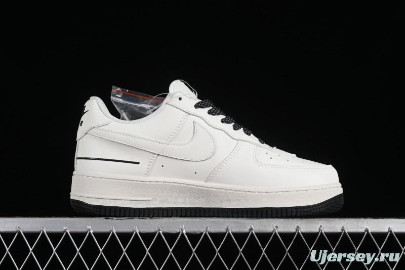 Nike Air Force 1 '07 Low Casual Sneakers with 3M Reflective Swoosh and Full-Length Air Cushion - CJ1379-602