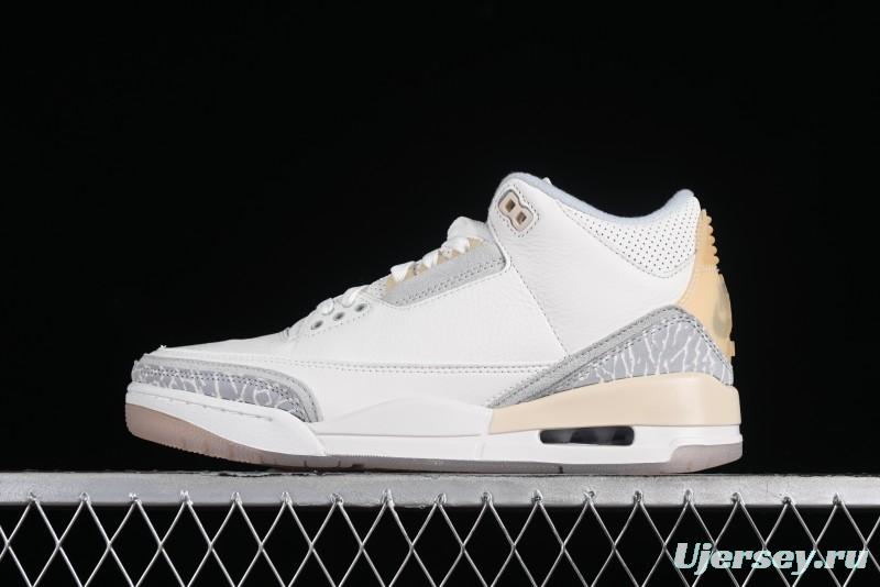 Air Jordan 3 "Craft Ivory" Ivory Full First Layer 