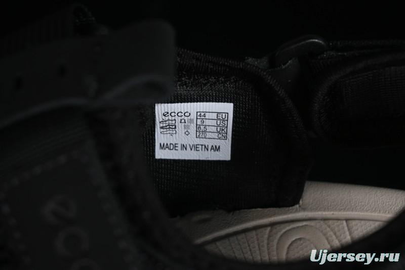 ECCO Offroad Series 2024 Summer Men's Casual Sandals with Soft Leather Upper and Mesh Panels - 63131501001