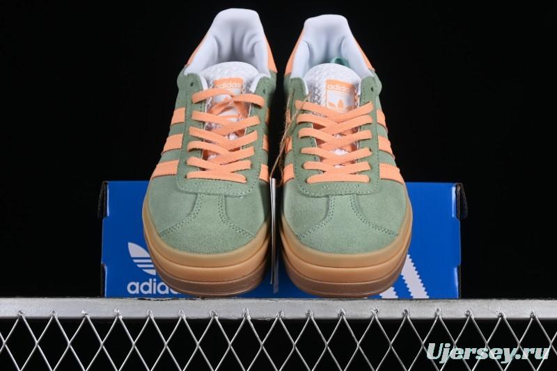 Adidas Originals Gazelle Bold IH7495 Low-Top Sneakers with Thick Sole for Casual Wear Anti-Slip and Durable - IH7495
