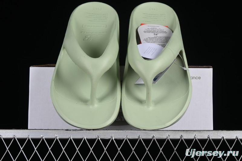 New Balance NB x TAW&TOE Collaboration Green Ultra-Soft Cloud Cushion Beach Casual Flip Flops - SD5601GIG