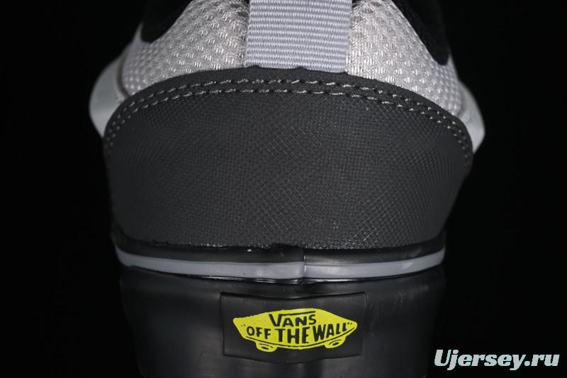 Vans OG Classic Slip-On Acid Wash Retro Grey Black Skate Shoes - VN0009QCGRY