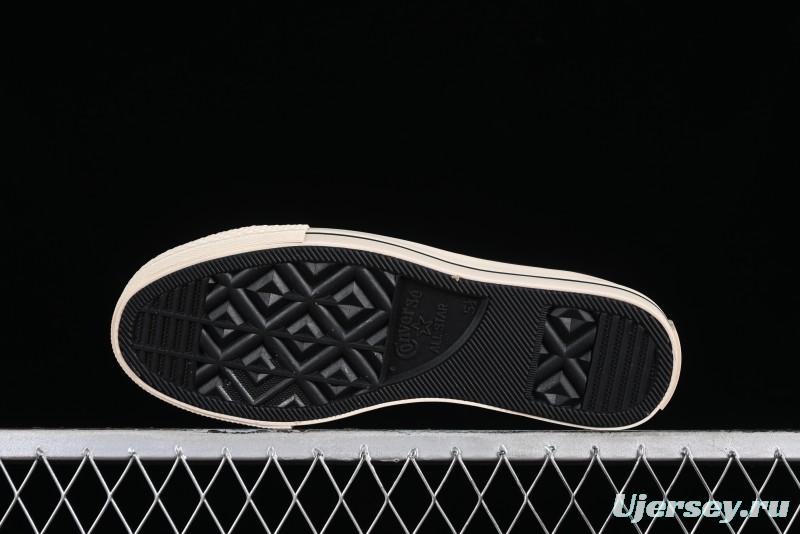 Converse All Star Lift High Top Platform Sneakers with Star Print - A09903C