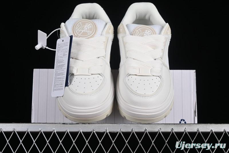 New York Yankees MLB Chunky Liner Wide Platform Sneakers with 6cm Height Increase - 3ASXCLW4N50CRS