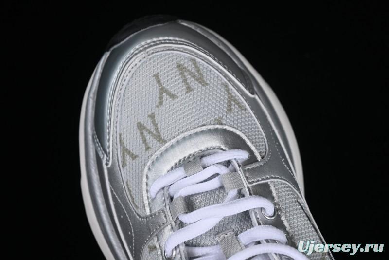 New York Yankees NY MLB Fast Ball Classic Monogram 24SS Retro Casual Running Shoes - 3ARNFSB4N50SS