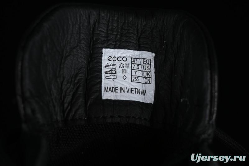 Ecco Pure Color Block Slip-Resistant耐磨耐磨运动鞋 41522801001