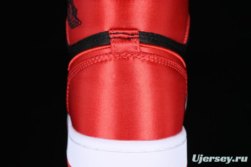 Air Jordan 1 High-Top "Satin Bred" AJ1