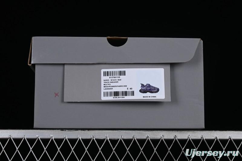 Balenciaga Track Sneaker Tess with Transparent Heel Strap - W1AC50620