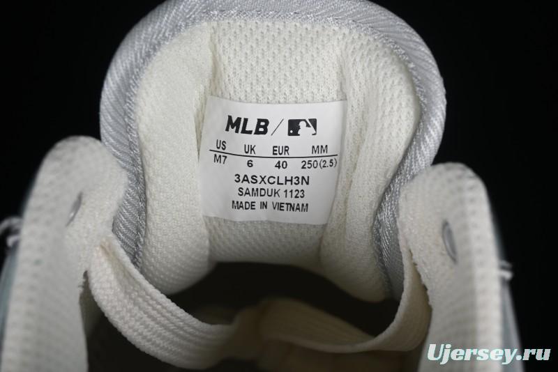 MLB Chunky Liner Metal Senior Series Lightweight Platform Casual Sneakers with 6cm Height Increase - 3ASXCLH3N50GRS