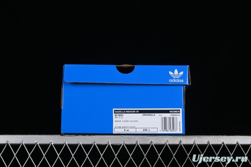 Adidas Originals Gazelle Indoor Retro Casual Slip-Resistant Wear-Resistant Low-Top Sneakers - IE1051