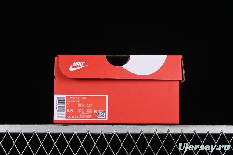 Nike V2K Runtekk 3XL Cushioned Anti-Slip Retro Low-Top Running Shoes - FD0736-101