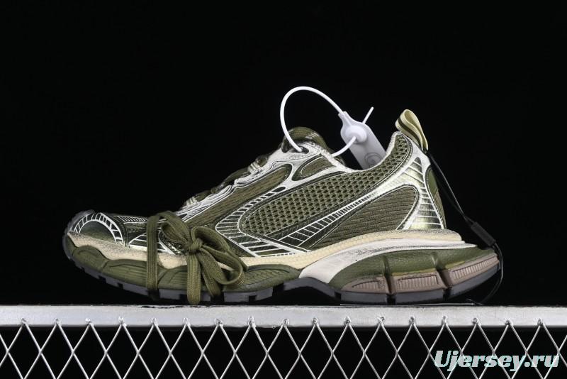 Balenciaga Phantom Sneaker 10th Generation Trend Running Shoes with Transparent Heel Strap - W3XL67019