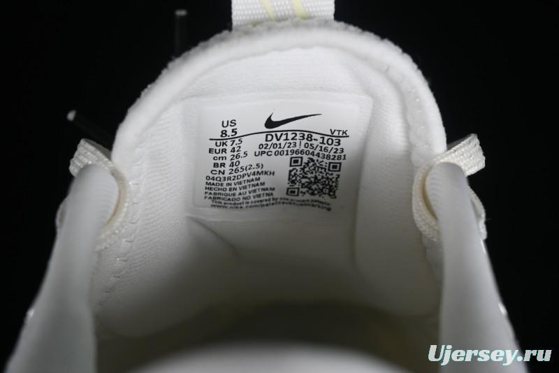 Nike Summer Breathable Cushioned Wave Running Shoes with ComfortGroove Technology - DV1238-103