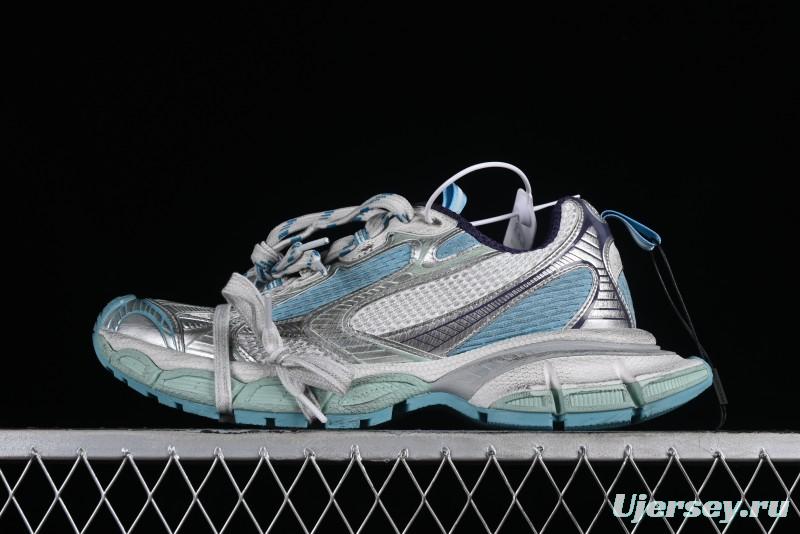 Balenciaga Phantom Sneaker 10th Generation Trend Running Shoes with Transparent Heel Strap - W3XL54095
