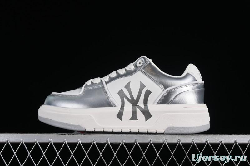 MLB Chunky Liner Metal Senior Series Lightweight Platform Casual Sneakers with 6cm Height Increase - 3ASXCLH3N50GRS