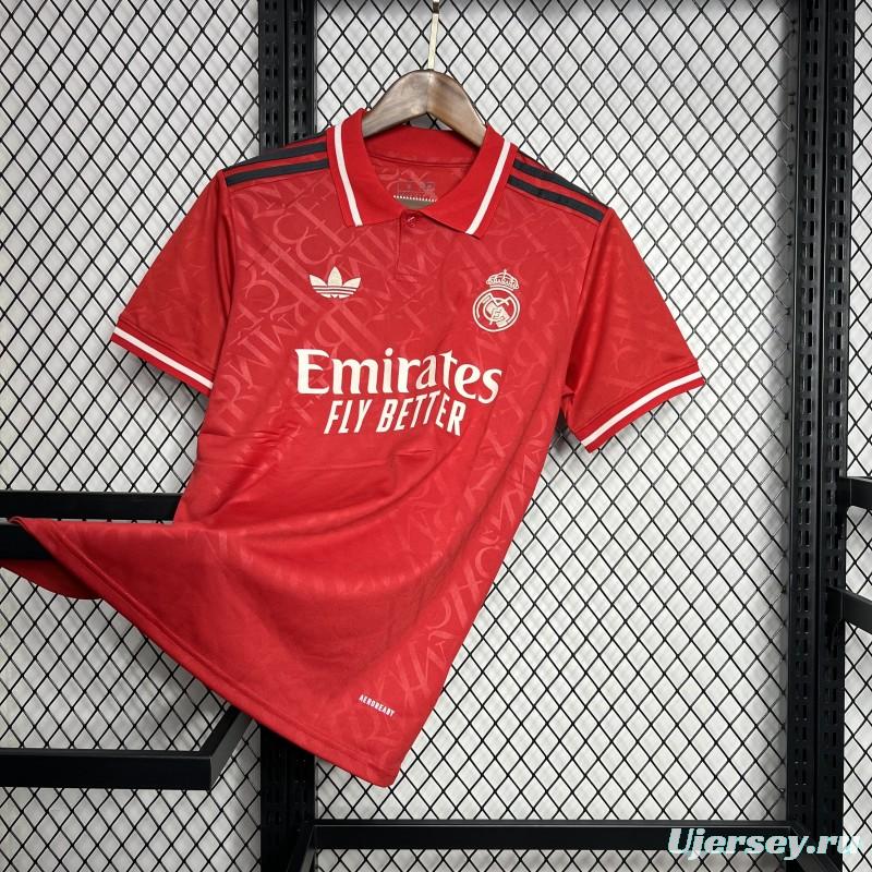 24/25 Real Madrid Red Jersey