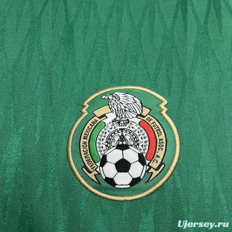 Retro 2010 Mexico Home Jersey