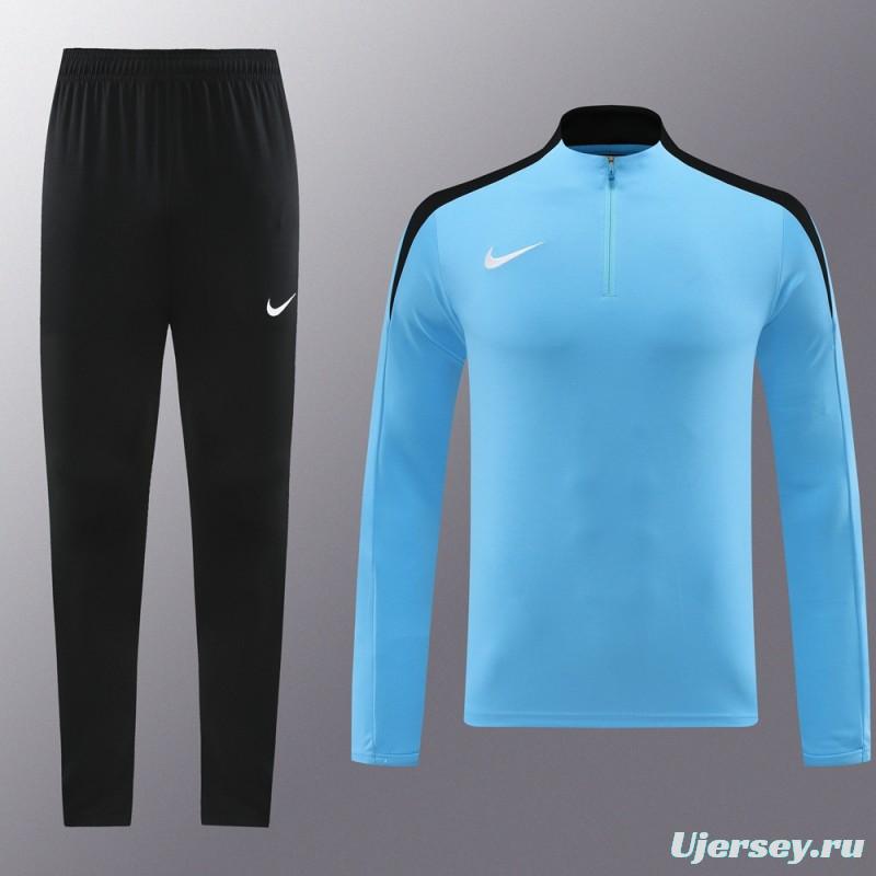 24/25 Nike Blue Full Zipper Jacket +Long Pants