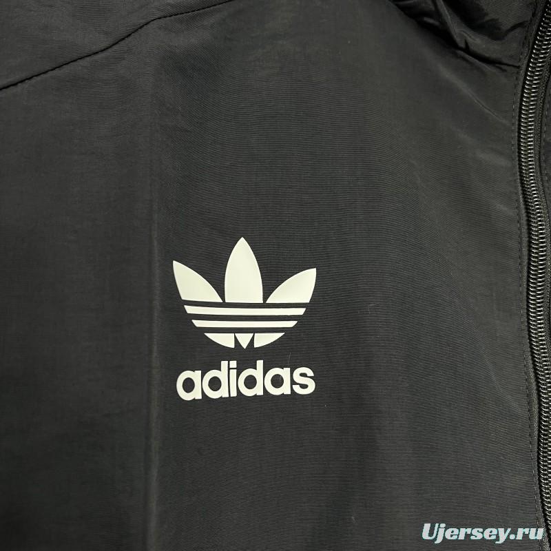 2024 Germany Black Windbreaker