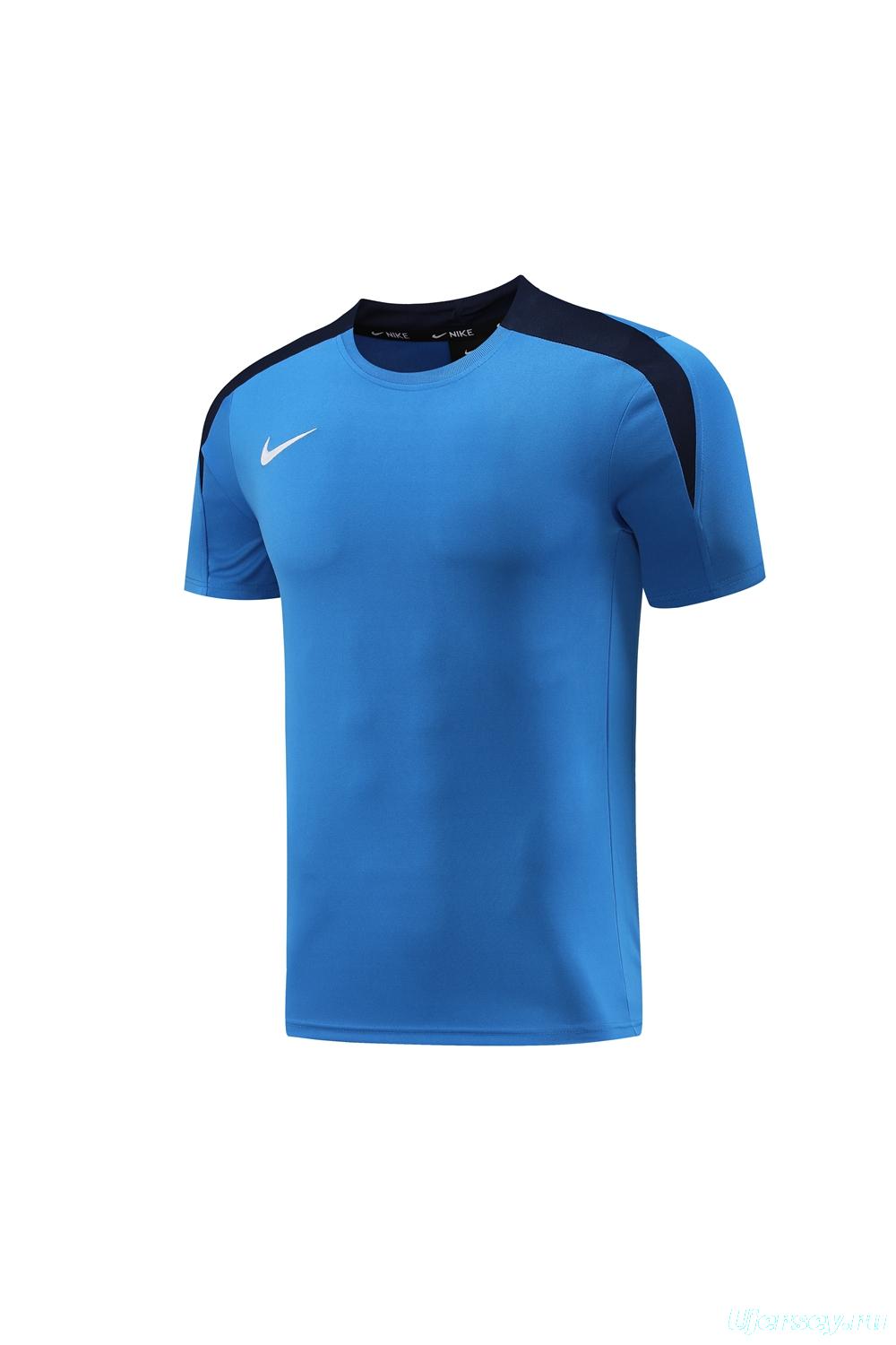 24/25 Nike Blue/Black Short Sleeve Jersey+Shorts