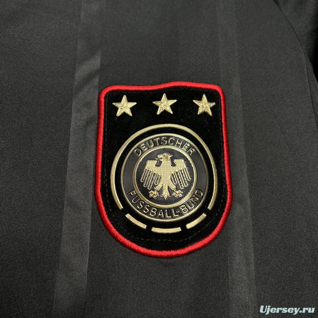 Retro 2010 Germany Away Black Jersey