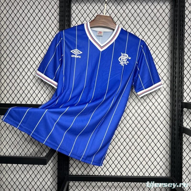 Retro 82/84 Glasgow Rangers Home Jersey