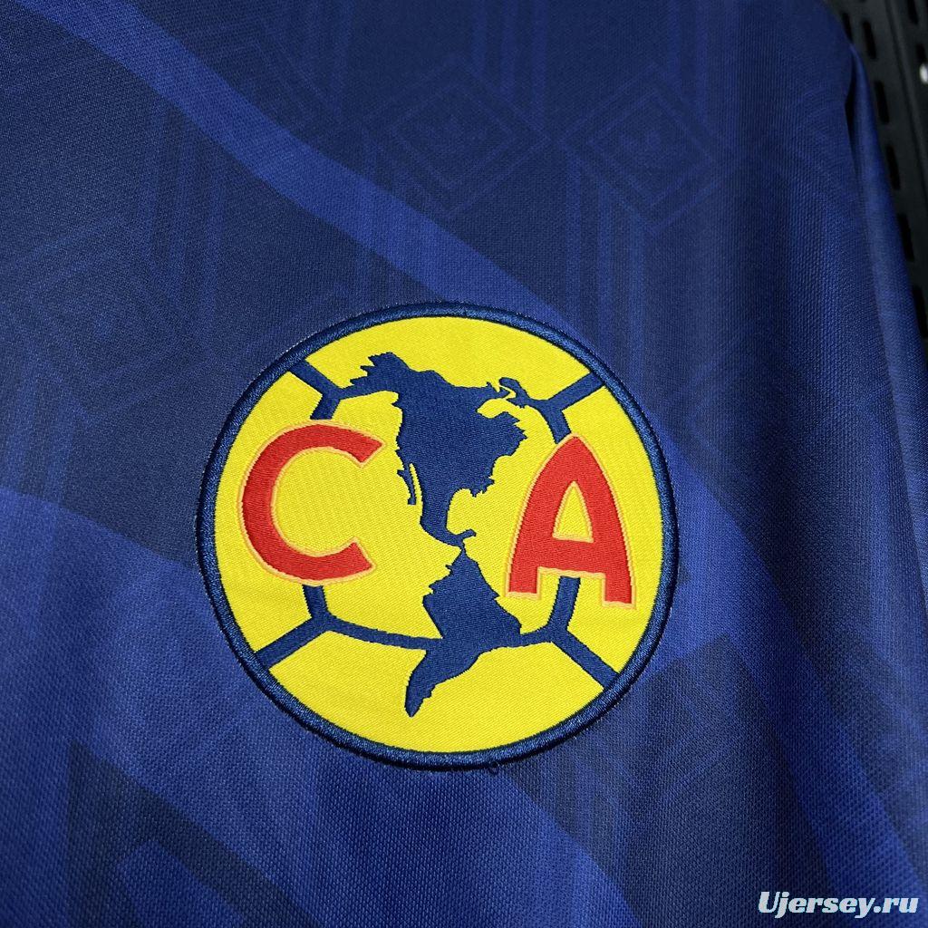 Retro 98/99 Club America Away Navy Jersey