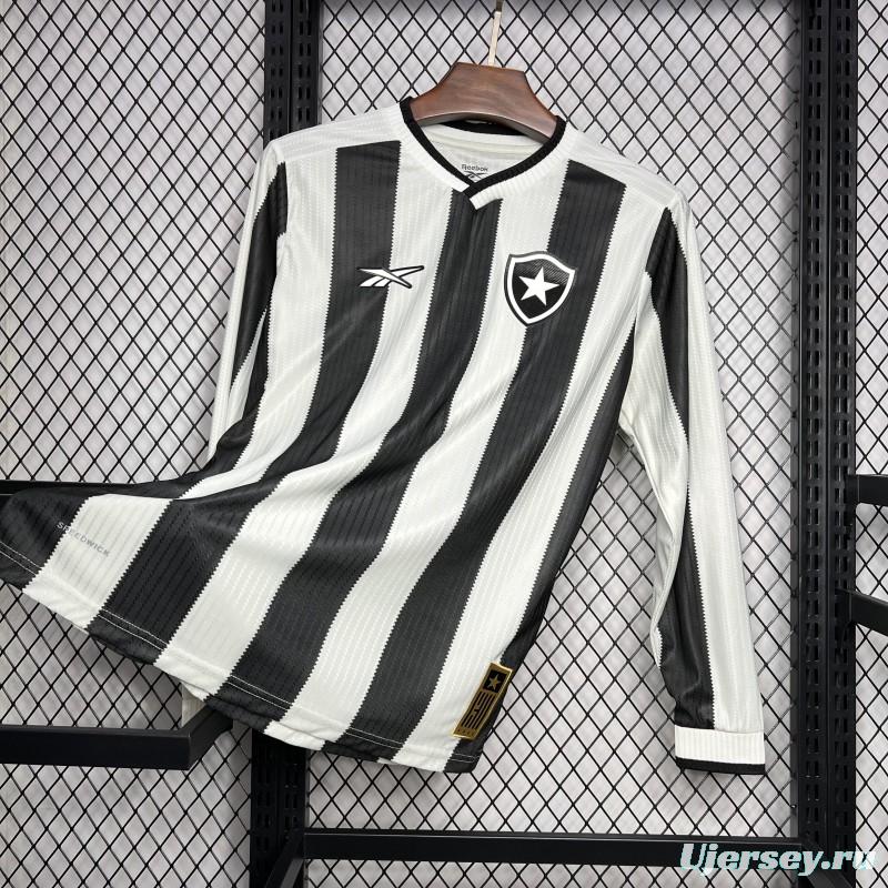 24/25 Botafogo Home Long Sleeve Jersey