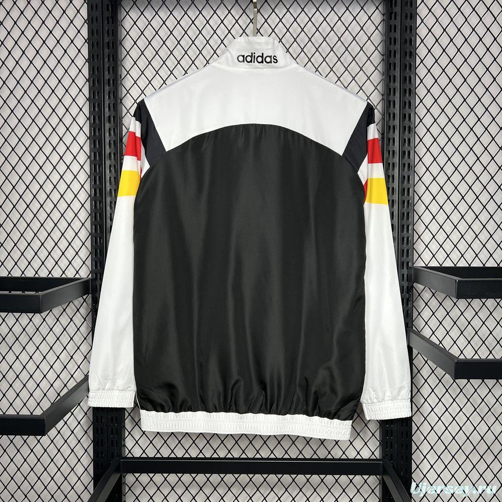2024 Germany Euro White Windbreaker