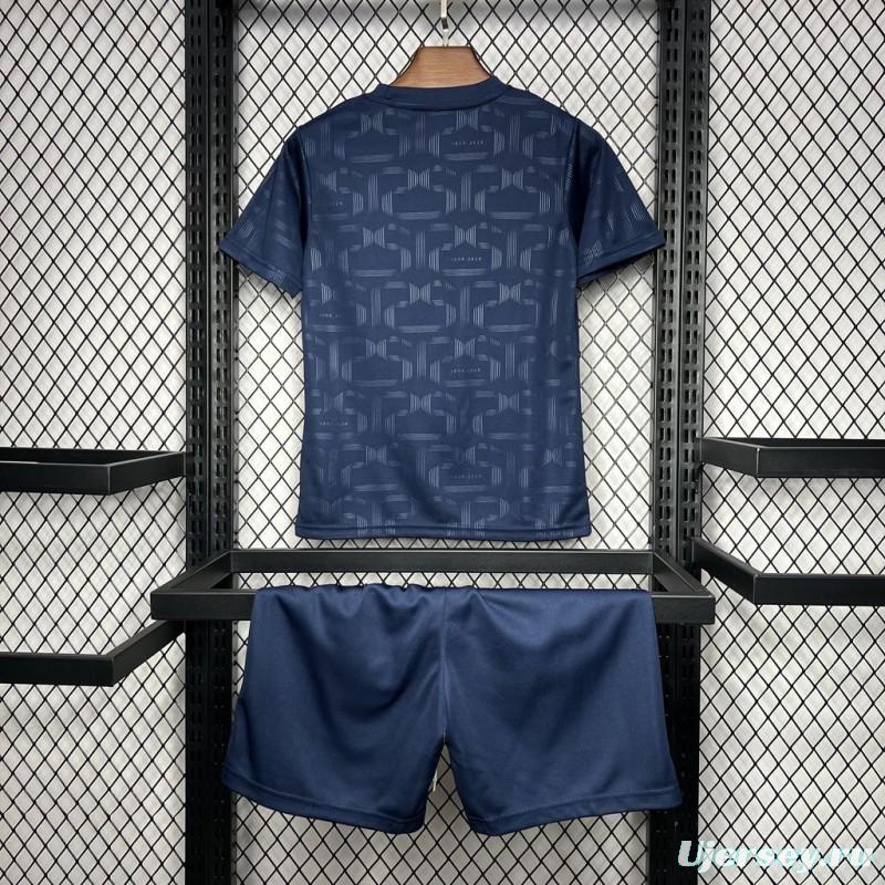 24/25 Kids Barcelona Away Navy Jersey