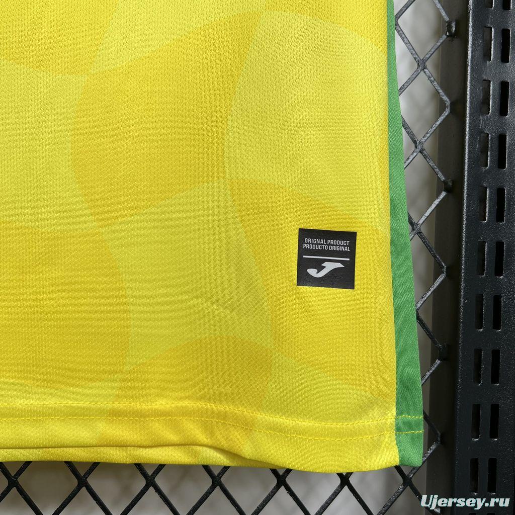 24/25 Norwich City F.C. Home Jersey