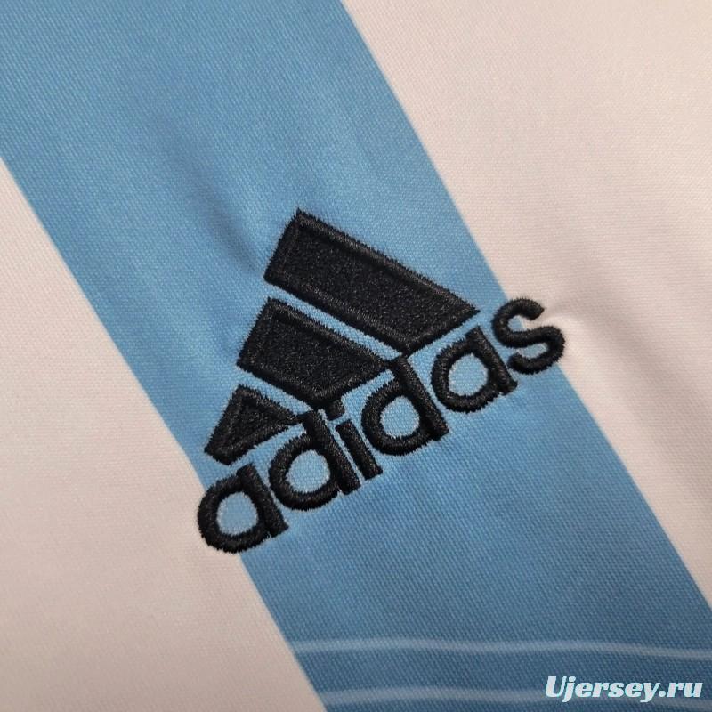 Retro 2014 Argentina Home Jersey