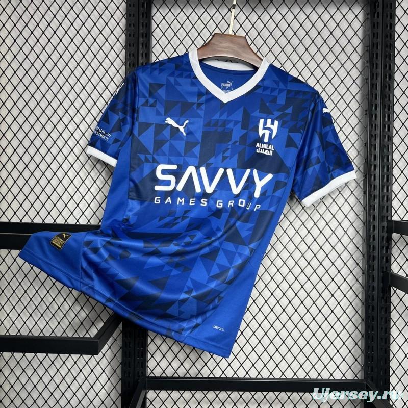 24/25 Al Hilal SC Home Jersey