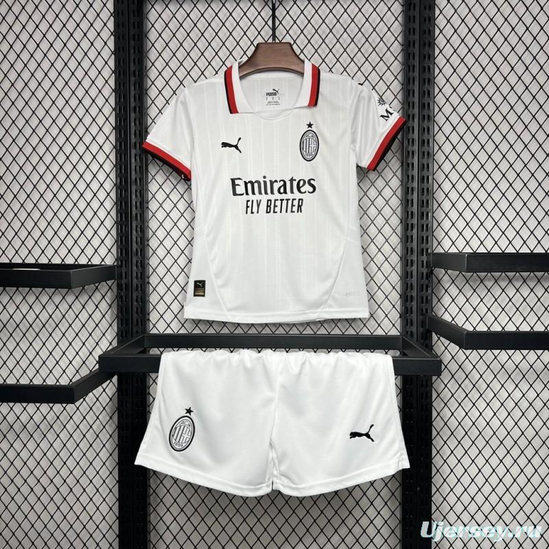 24/25 Kids AC Milan Away Jersey