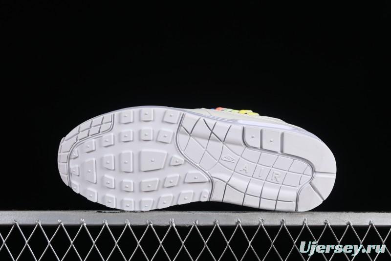 Nike Air Max 1 Retro Running Shoes with Half-Sole Air Cushion - FN4782-100
